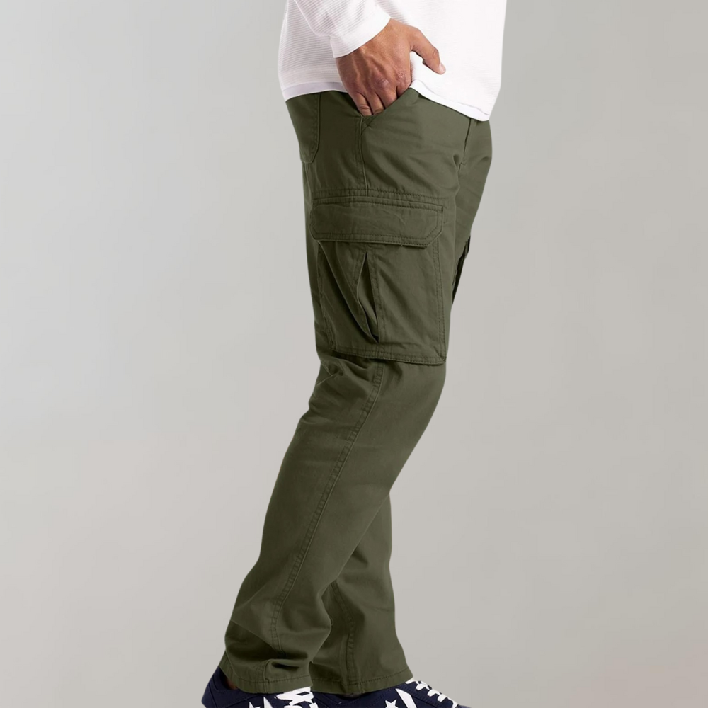 Comfortabele heren cargo broek