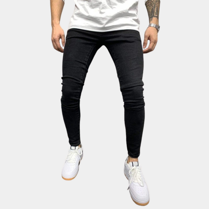 Casual skinny herenbroek