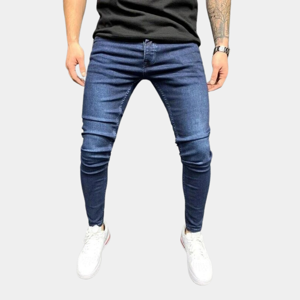 Casual skinny herenbroek