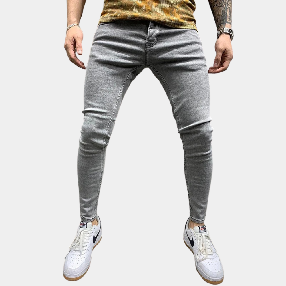 Casual skinny herenbroek