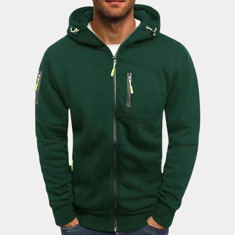 Comfortabele heren hoodie