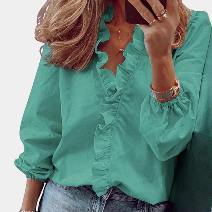 Elegante en trendy damesblouse