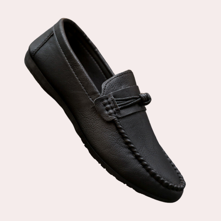 Herenloafers met ronde neus