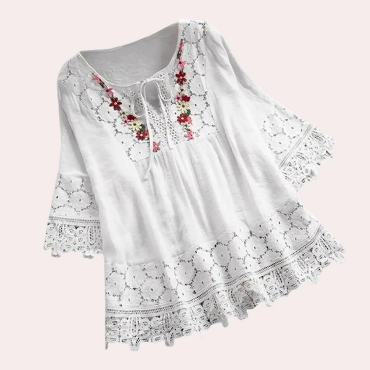 Stijlvolle dameszomerblouse