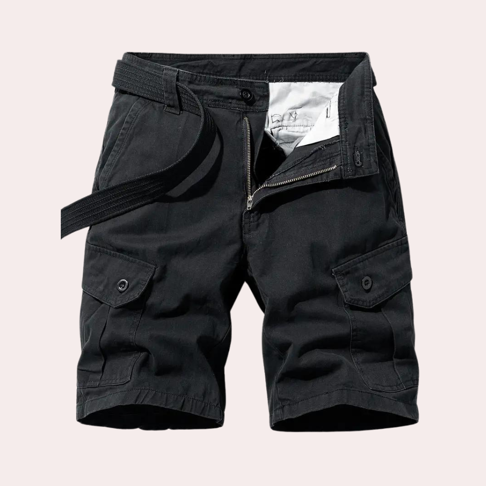 Cargo shorts met meerdere zakken voor mannen