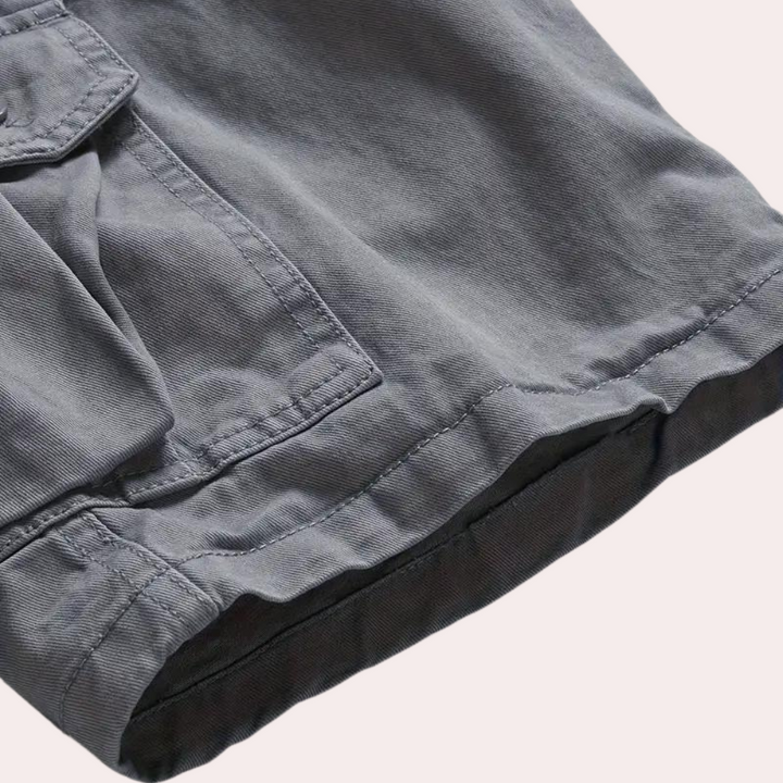 Cargo shorts met meerdere zakken voor mannen