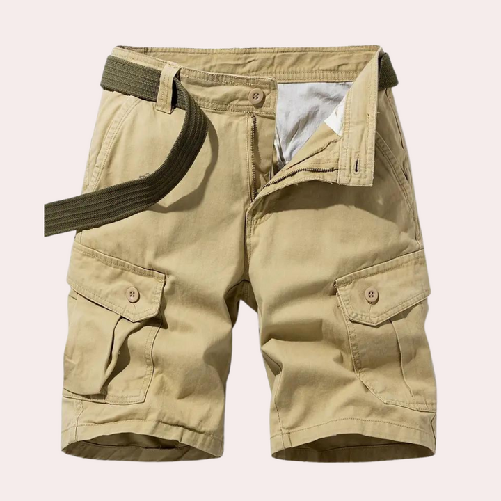 Cargo shorts met meerdere zakken voor mannen