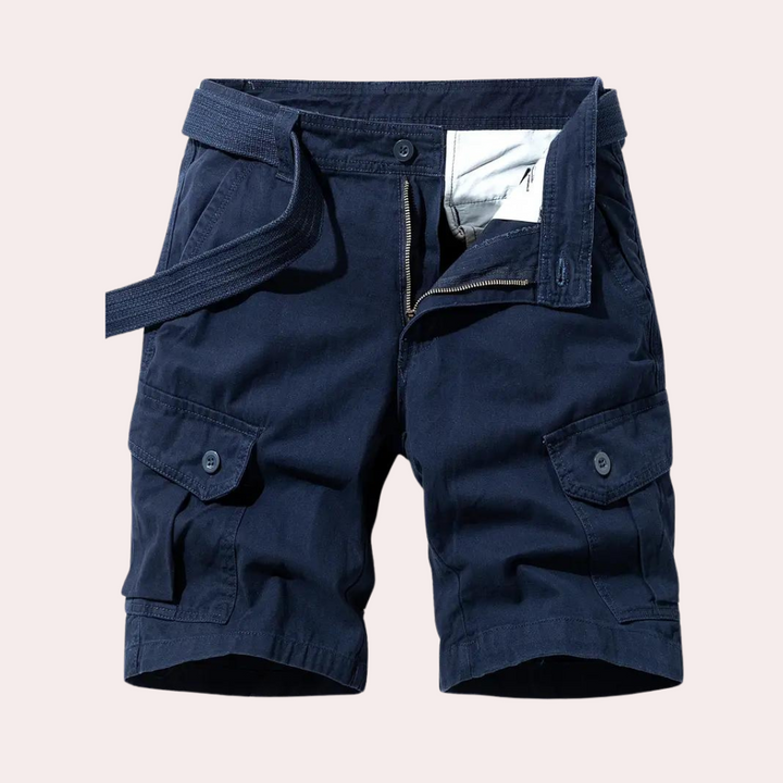 Cargo shorts met meerdere zakken voor mannen