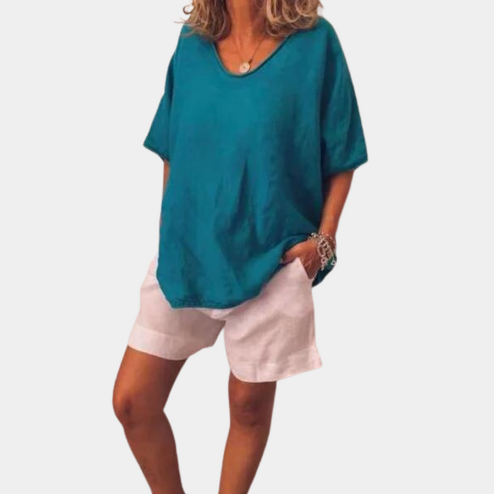 Comfortabel en oversized T-shirt voor dames