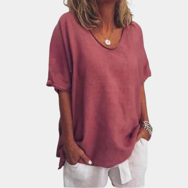 Comfortabel en oversized T-shirt voor dames