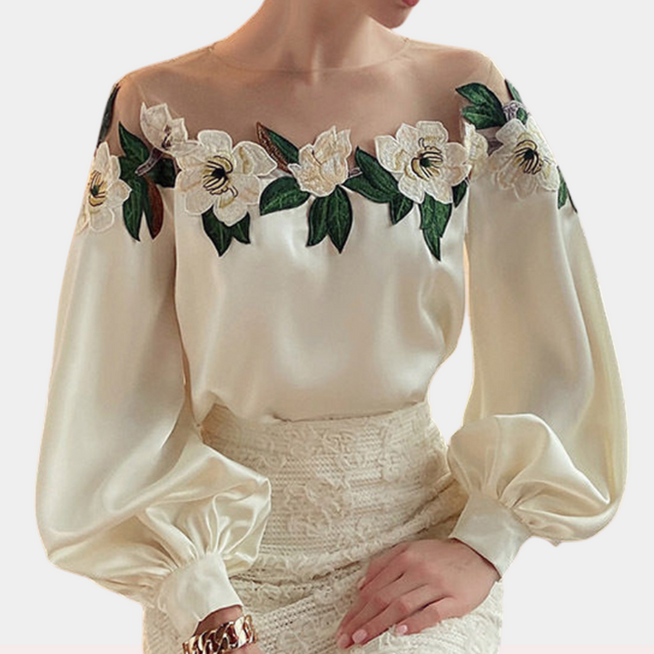 Bonnie - Elegante gebloemde damesblouse