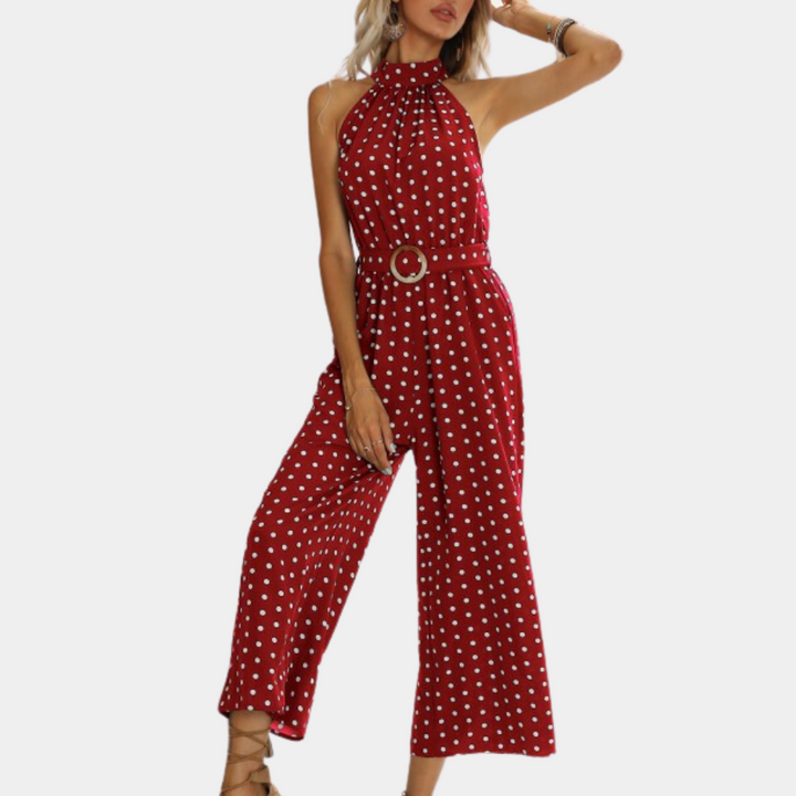 Elegante halternek jumpsuit voor dames