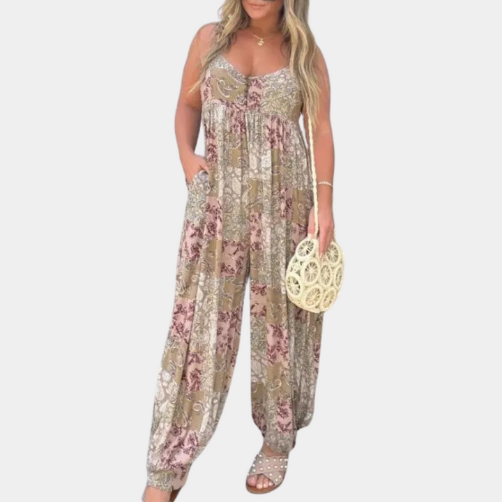 Dames jumpsuit in boho-stijl