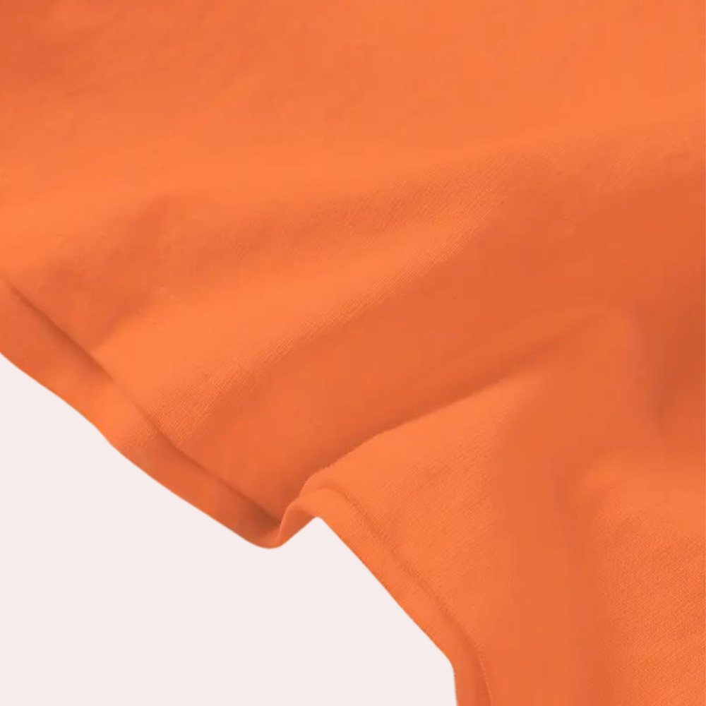 Stijlvol oranje t-shirt