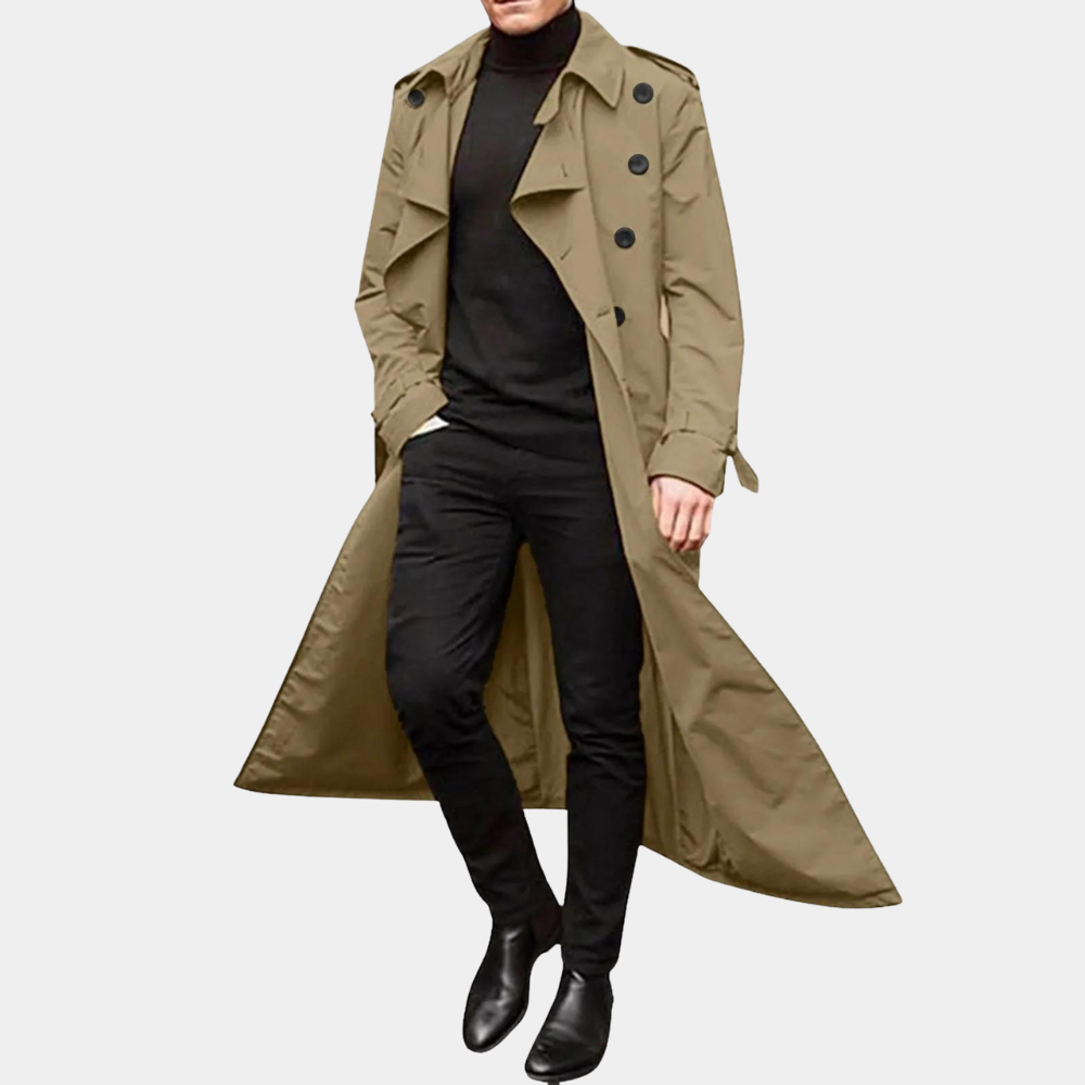 Casual trenchcoat voor heren