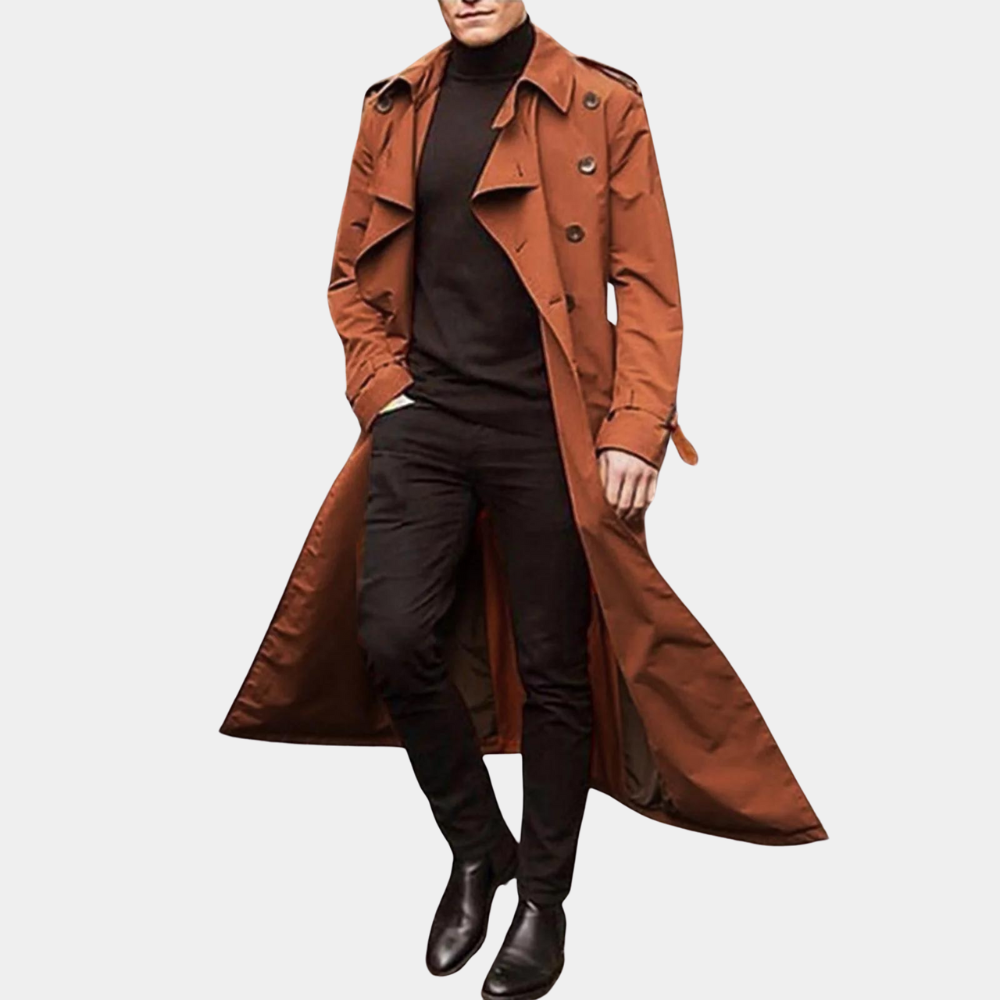 Casual trenchcoat voor heren