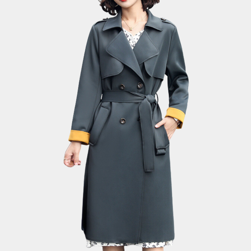 Wilfreda - Elegante trenchcoat voor dames