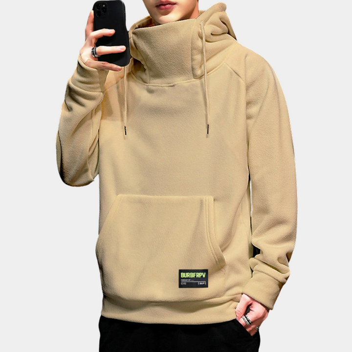 Oversized warme hoodie voor heren