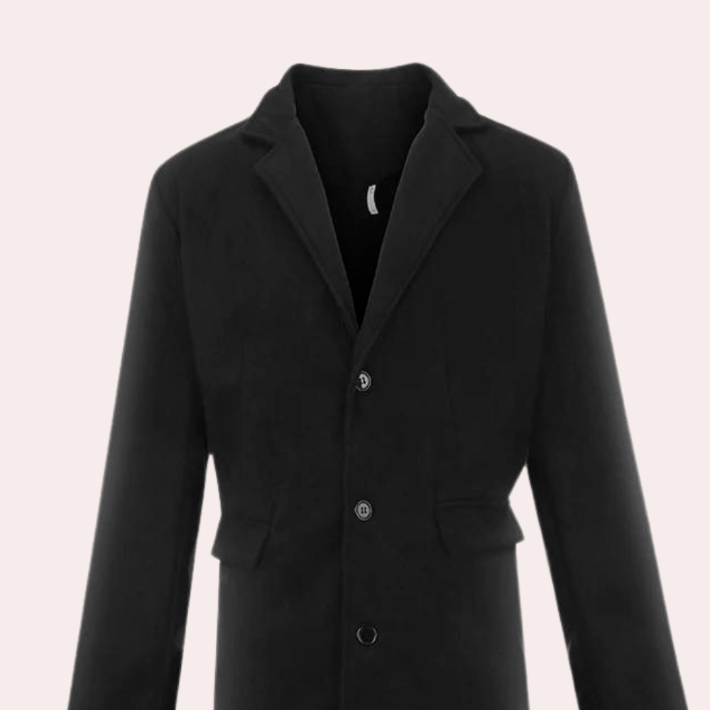 Semi-formele trenchcoat voor heren