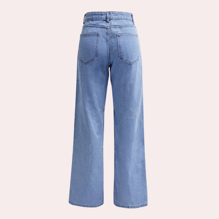 Jitka- Casual baggy jeans voor dames