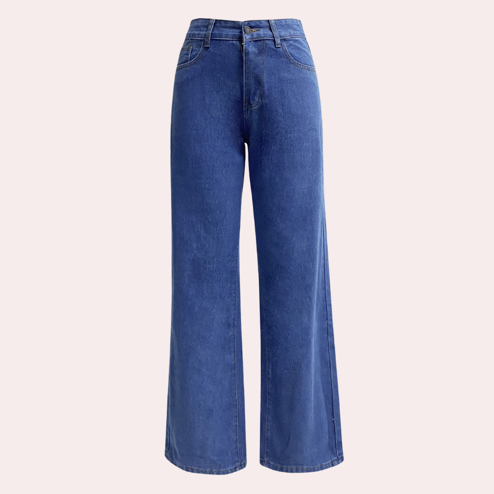 Jitka- Casual baggy jeans voor dames