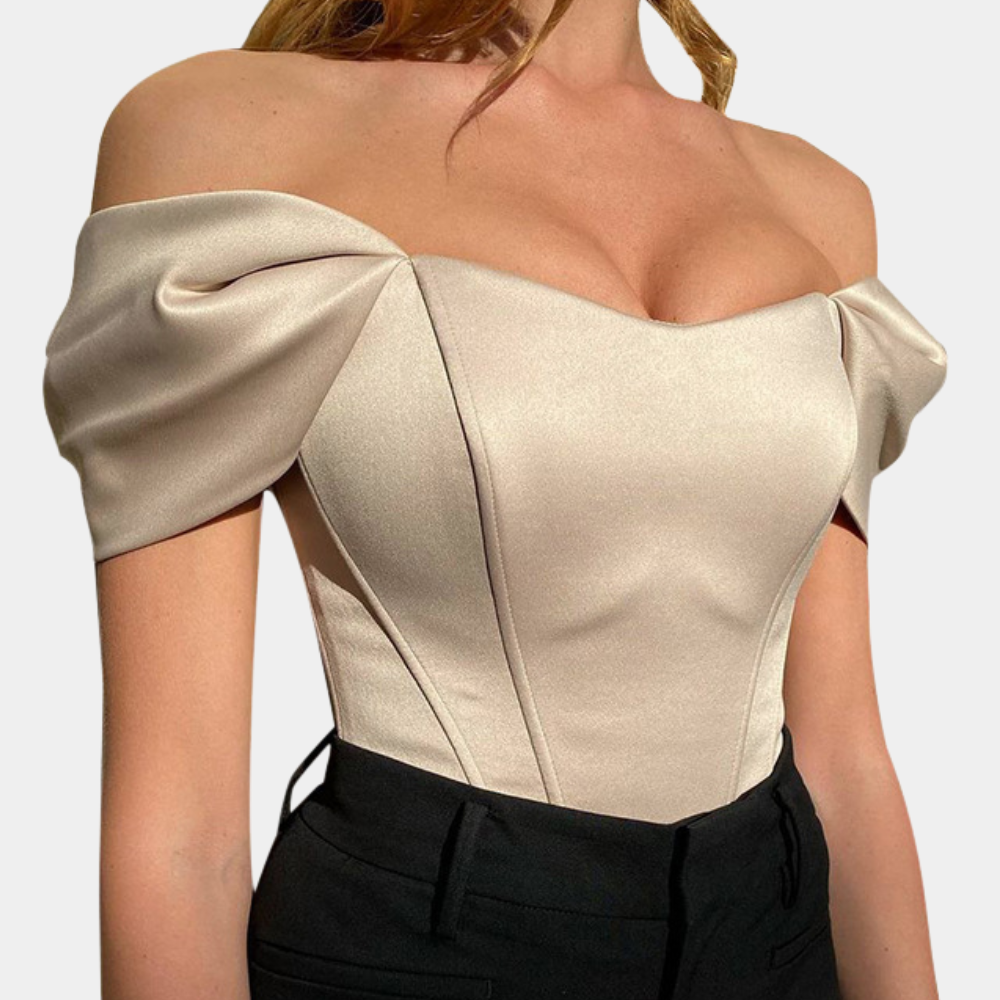 Elegante off-shoulder top voor dames