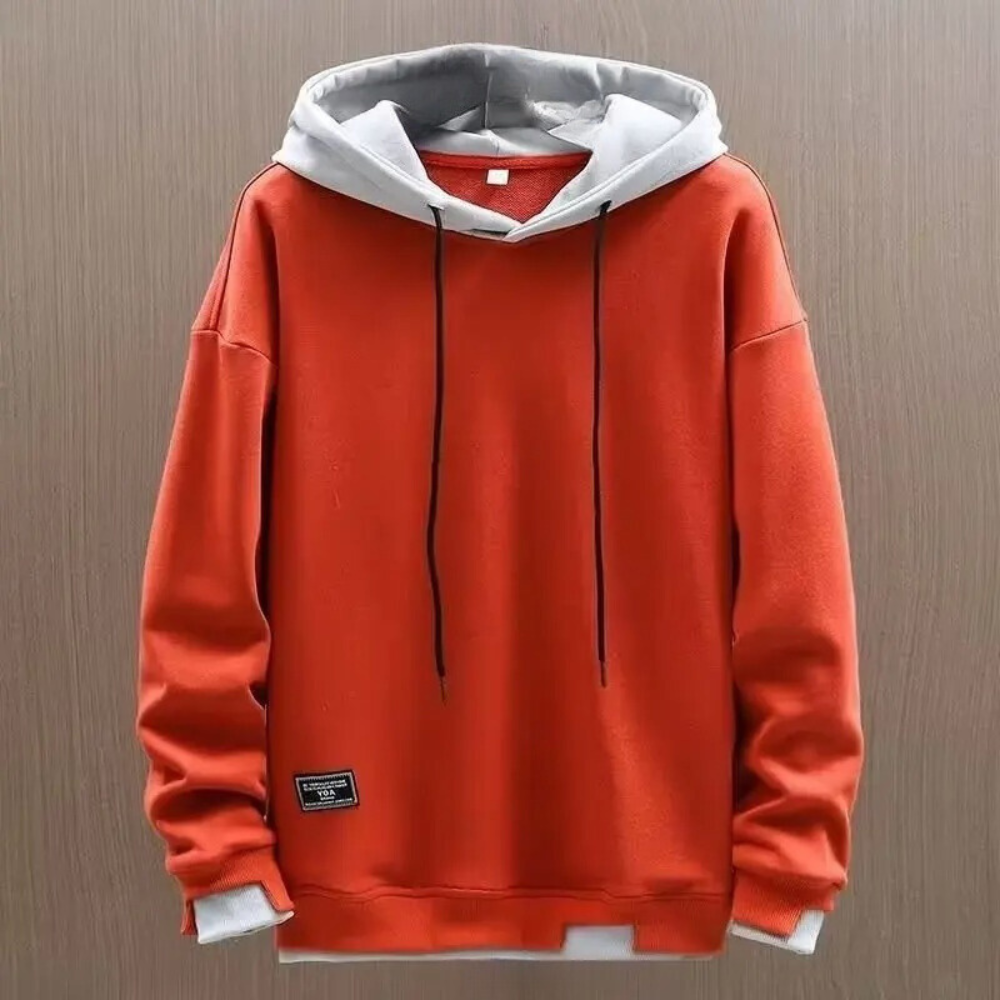 Casual en warme heren hoodie