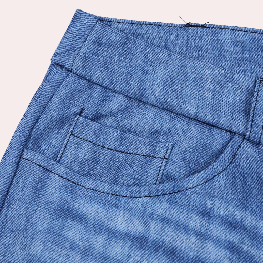 Izar - Hoge Taille Jeans voor Dames