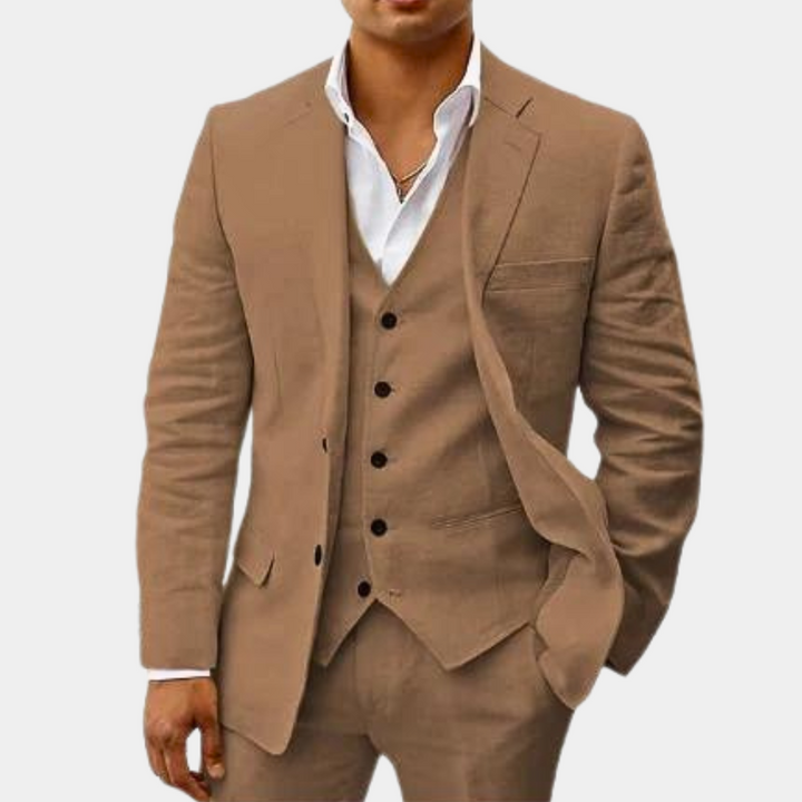 Lorenz - Elegante blazer, vest en pantalon voor heren