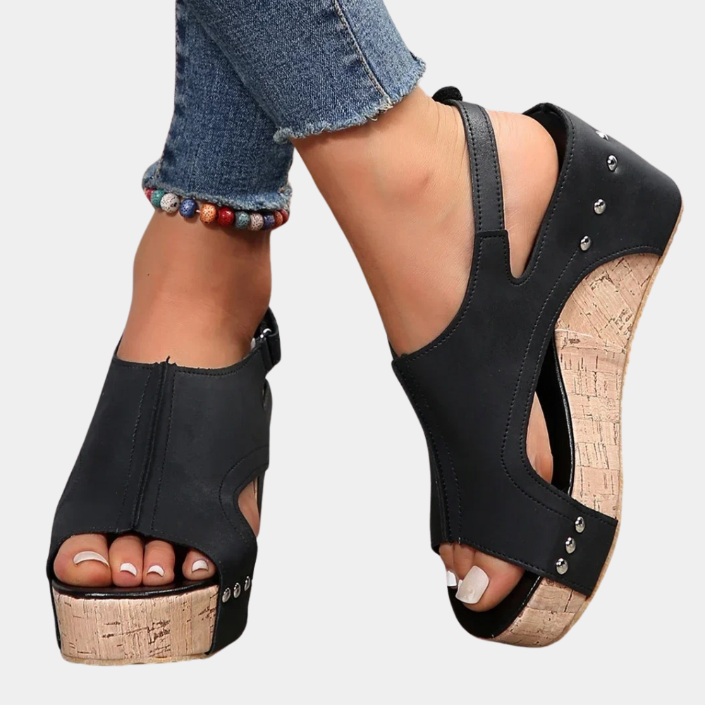 Ilsa - Ergonomische Leren Sandalen voor Dames