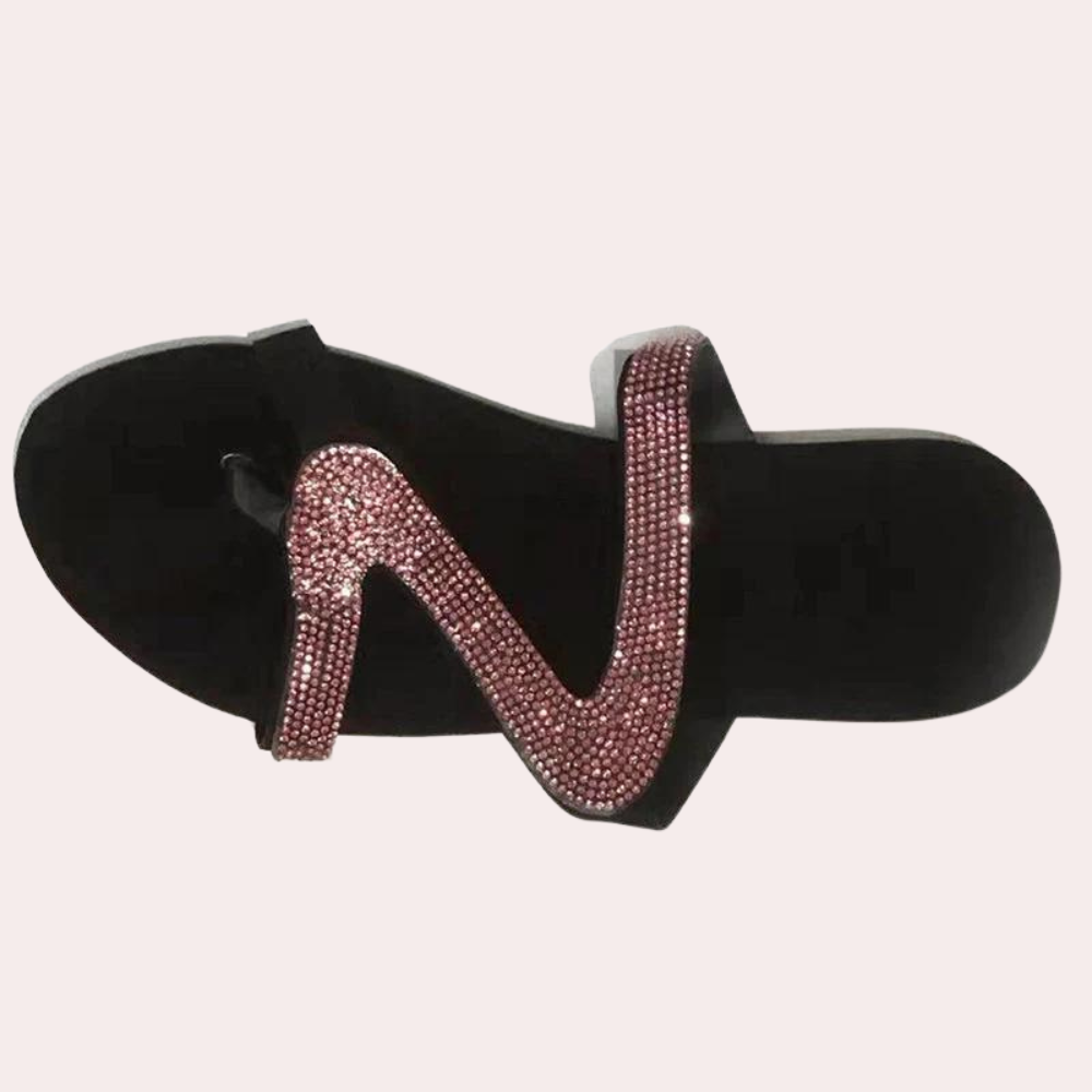 Dafne - Elegant Glitter Sandalen voor Vrouwen met Stijl