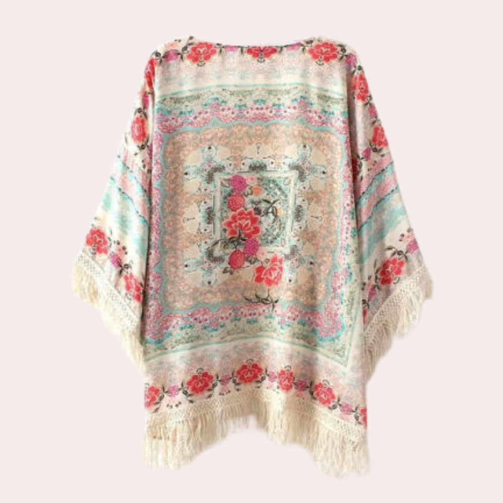 Marjorie - Zomerse Vibes Losse Boho Bloemenvest