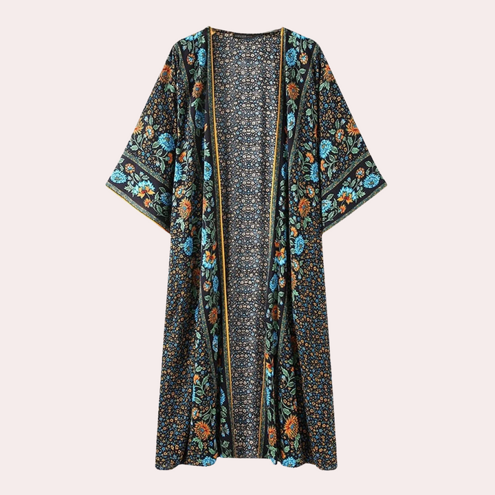 Courtney - Zomerse Bloemendroom Bohemian Print Vest