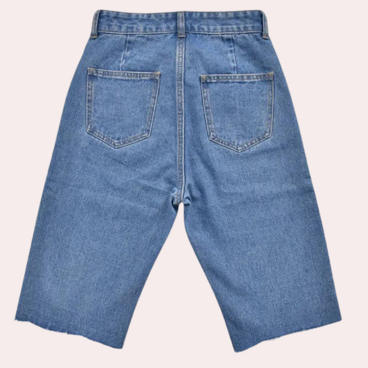 Dora - Comfortabele Hoog Taille Korte Broek