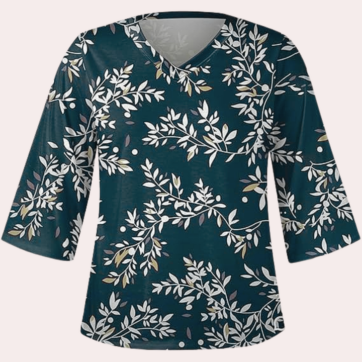 Thais - Zomerse Bloemenblouse voor Vrouwen