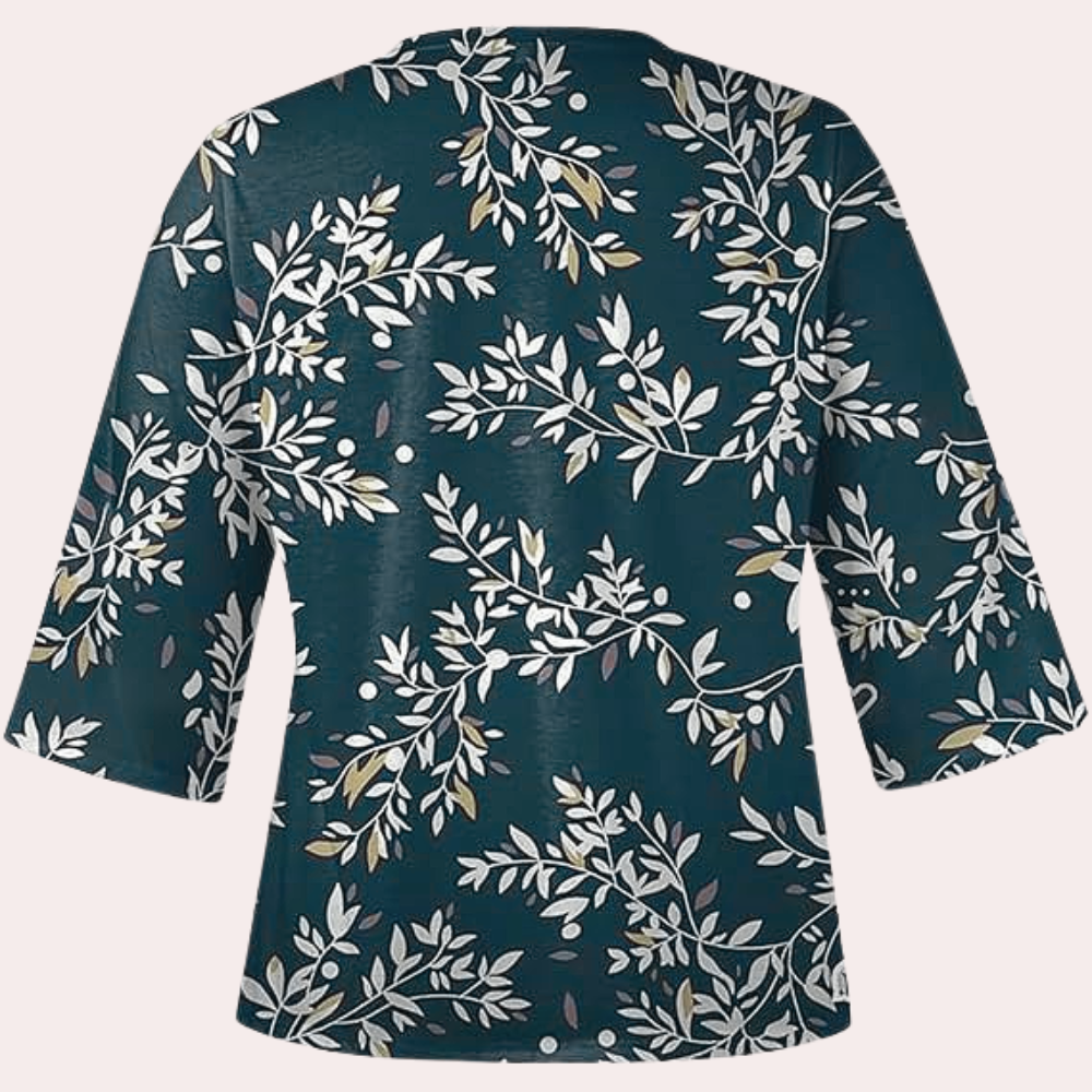 Thais - Zomerse Bloemenblouse voor Vrouwen