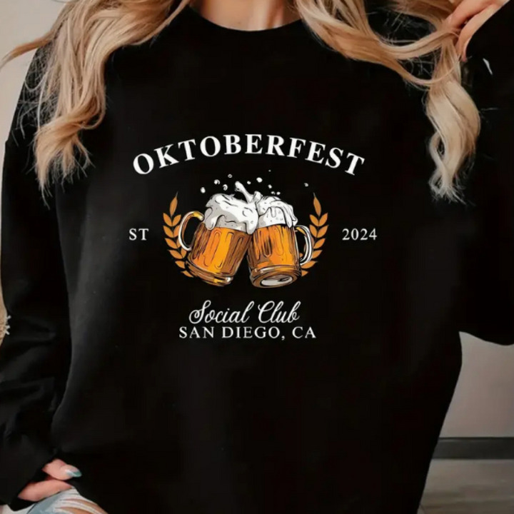 Paraskevi - Damesmodieus Oktoberfest-sweatshirt