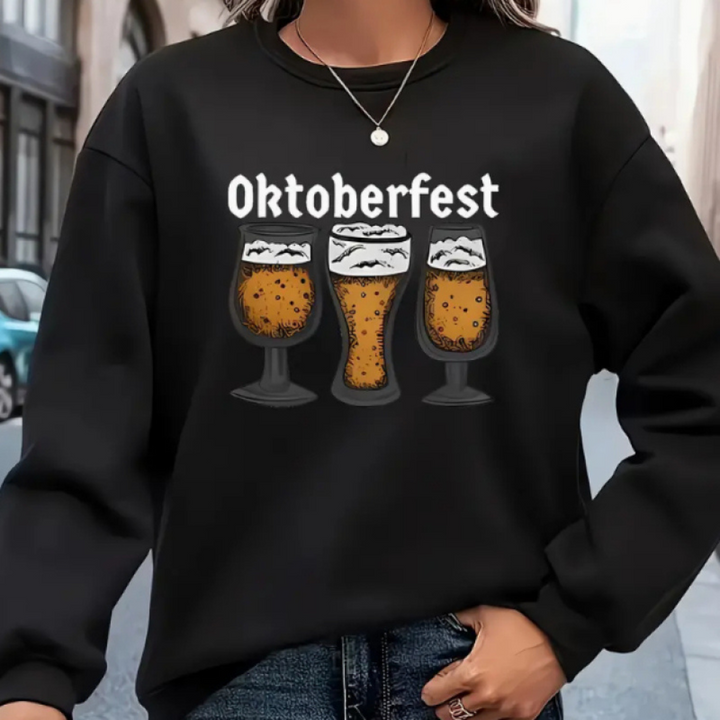 Agapi - Feestelijk Oktoberfest-sweatshirt voor dames