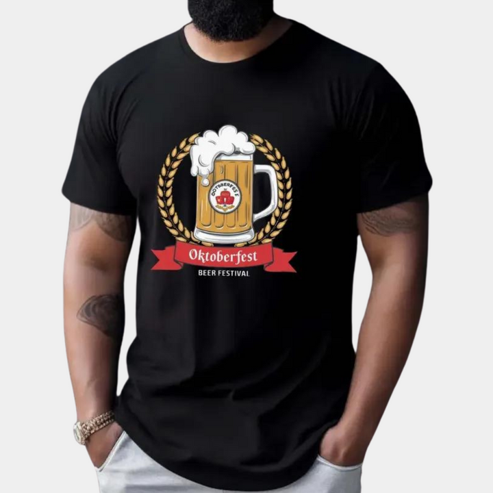 Roland - Veelzijdige Oktoberfest T-shirt voor Mannen