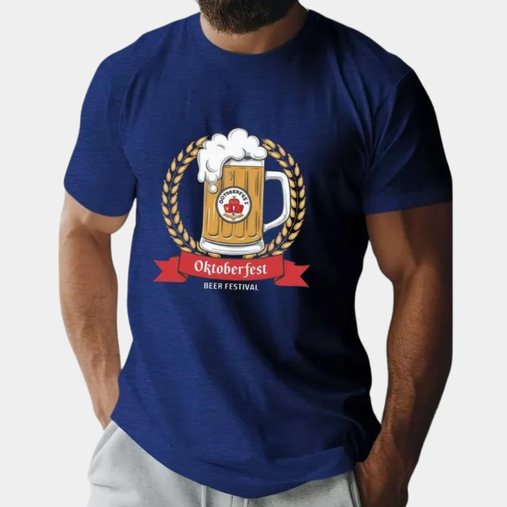 Roland - Veelzijdige Oktoberfest T-shirt voor Mannen