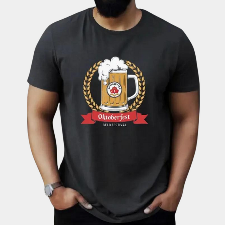 Roland - Veelzijdige Oktoberfest T-shirt voor Mannen