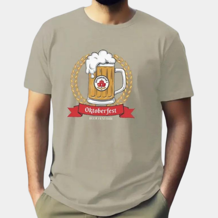 Roland - Veelzijdige Oktoberfest T-shirt voor Mannen