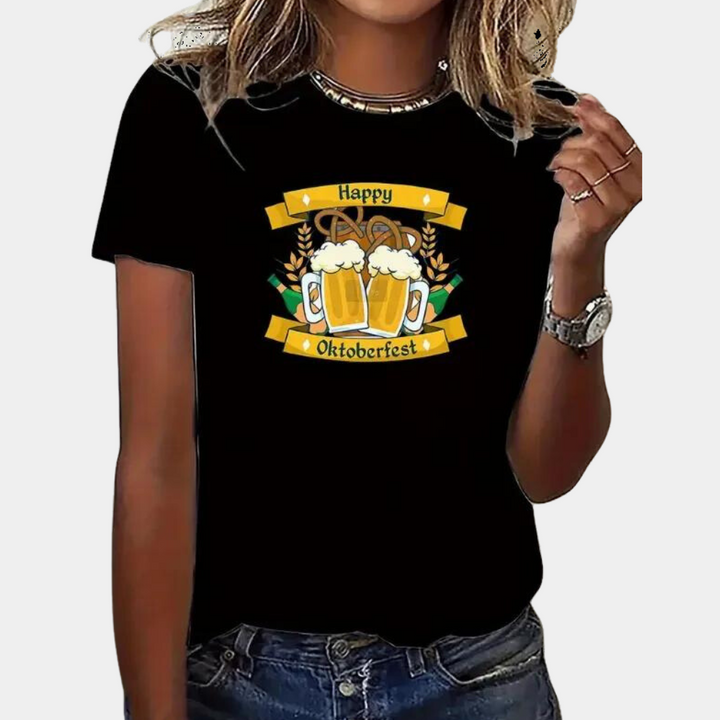 Marilena - Dames t-shirt lichtgewicht Oktoberfest