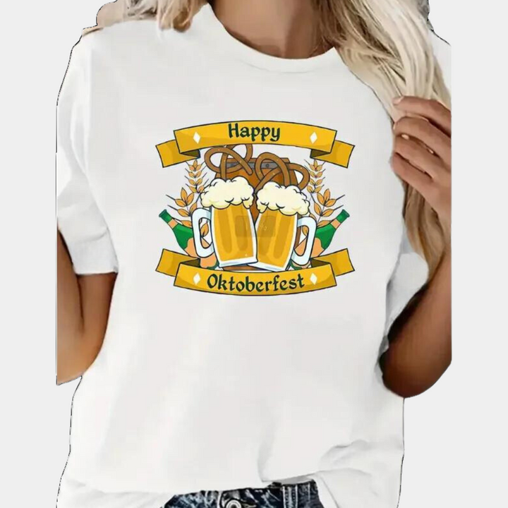 Marilena - Dames t-shirt lichtgewicht Oktoberfest