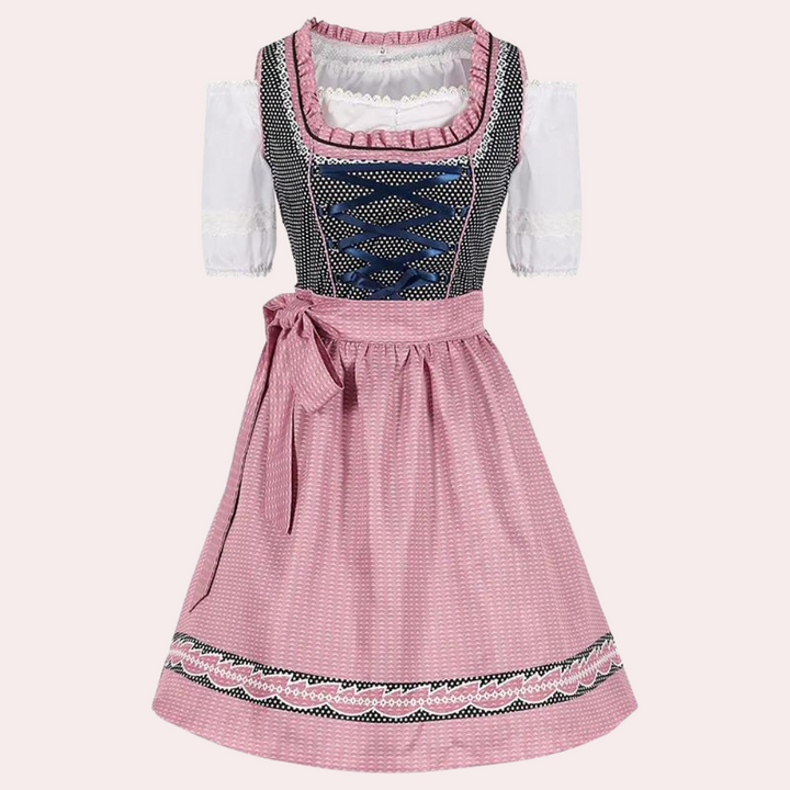 Marceline - Stijlvolle Oktoberfest Jurk met Trendy Accenten