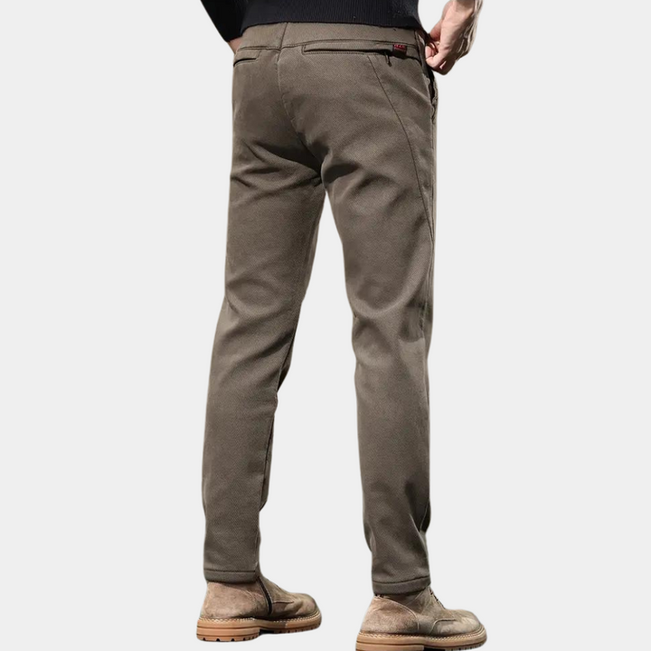 Adalgiso - Strakke Heren Slim Fit Broek voor Moeiteloze Stijl