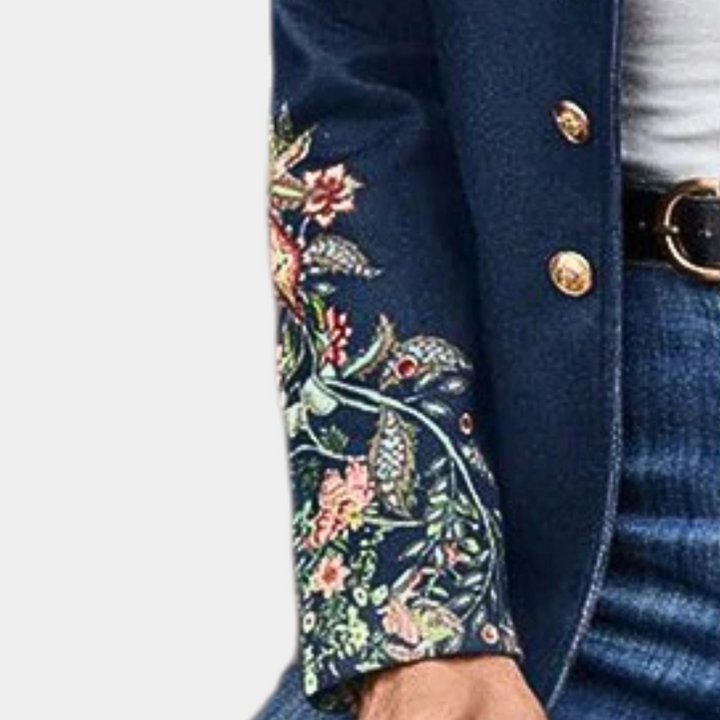 Iona - Stijlvolle damesblazer met bloemenprint