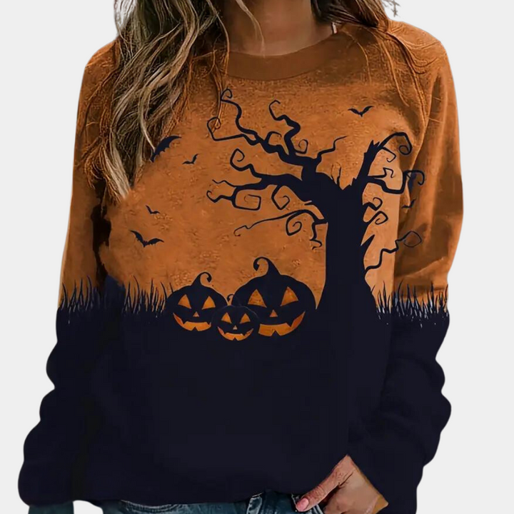 Elza - Casual Halloween damessweatshirt