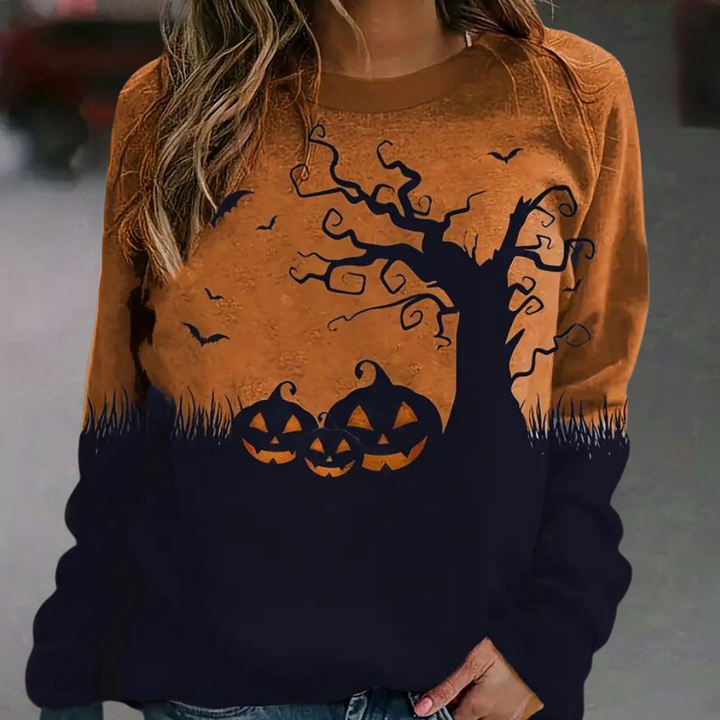 Elza - Casual Halloween damessweatshirt