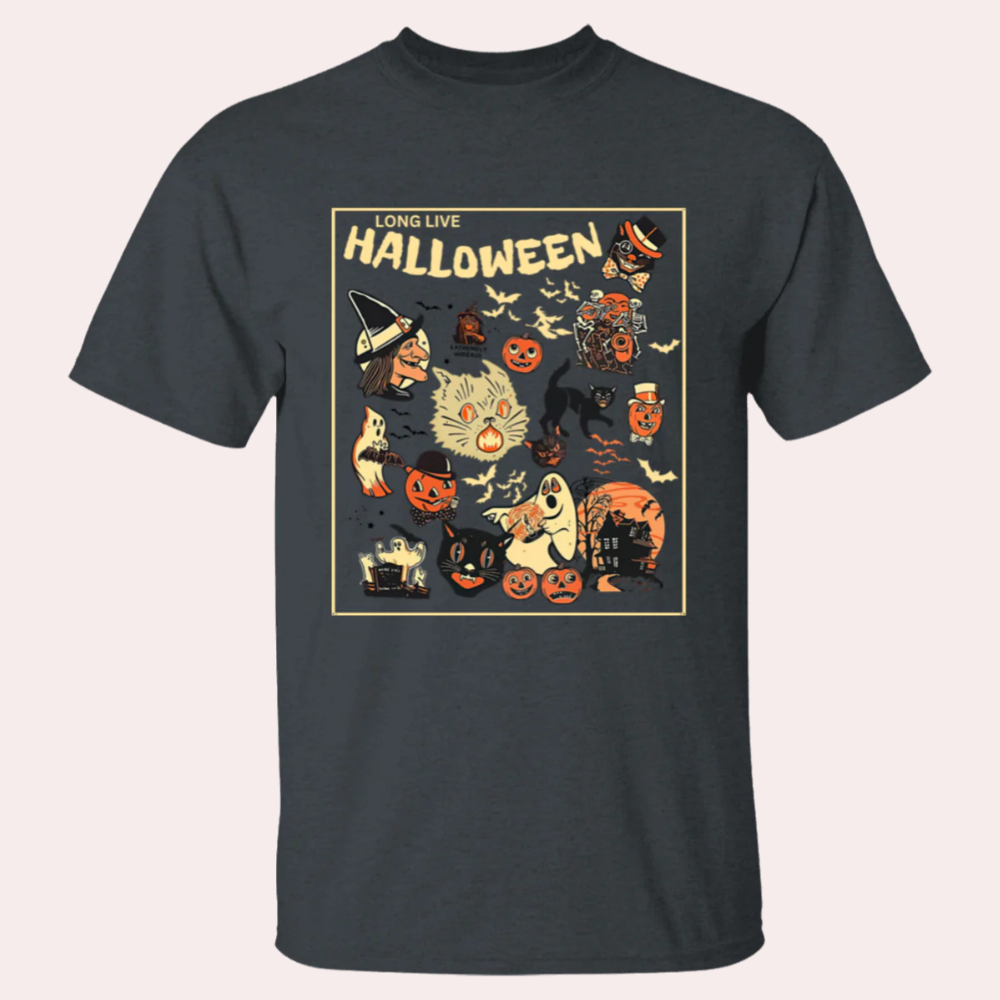 Jazmina - Minimalistisch Halloween Shirt voor dames